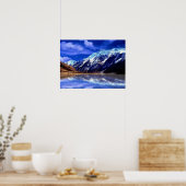 Reflecties van de sneeuwberg, poster (Keuken)