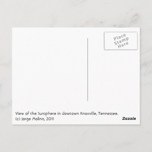 Reflecties van de zon in de herfst briefkaart (Achterkant)