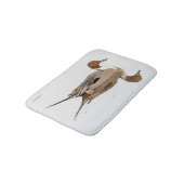 Reflecties van een noordelijke Pintail Duck Badmat (Gekanteld)