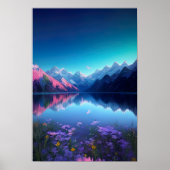 Reflecties van een Pristine-wereld Poster (Voorkant)