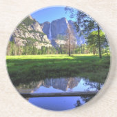 Reflecties van Herfsten Zandsteen Onderzetter (Voorkant)