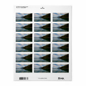 Reflecties van het leven etiket (Full Sheet)