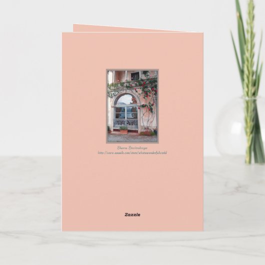 REFLECTIES VAN HET MEER IN HET RAAM / COMOMEER KAART (Achterkant)