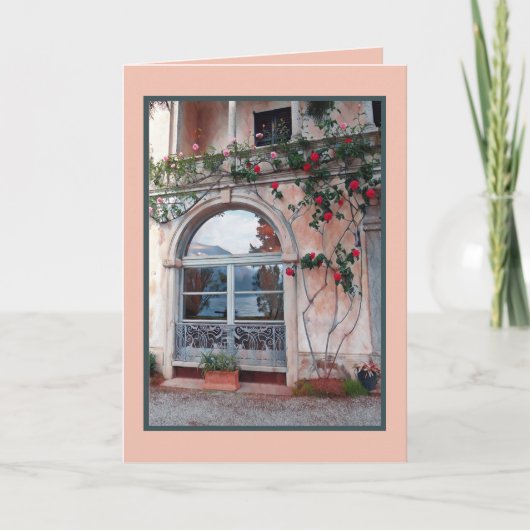 REFLECTIES VAN HET MEER IN HET RAAM / COMOMEER KAART (Voorkant)