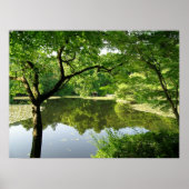 Reflecties van Kyoto Japan Poster (Voorkant)