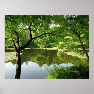 Reflecties van Kyoto Japan Poster