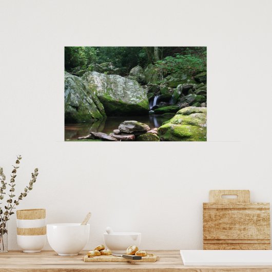 Reflecties van Minerale Creek Poster (Keuken)