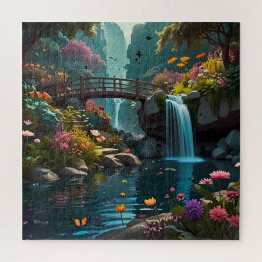 Reflecties van Natuur: een Schilderachtig puzzel (Verticaal)