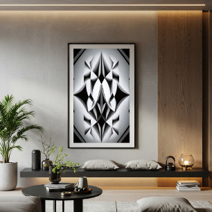Reflecties van Oneindigheid Canvas Afdruk