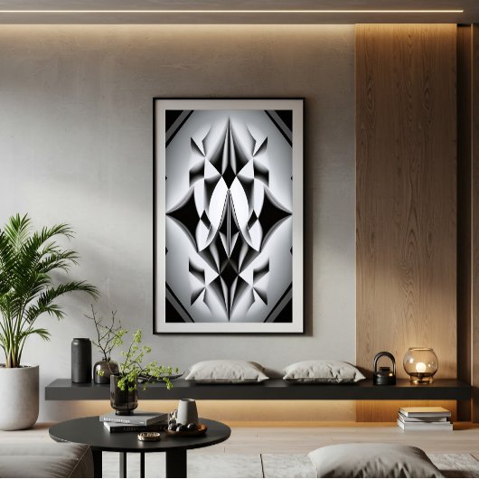 Reflecties van Oneindigheid Canvas Afdruk
