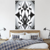 Reflecties van Oneindigheid Canvas Afdruk (Insitu (Slaapkamer))
