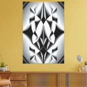Reflecties van Oneindigheid Canvas Afdruk (Insitu (Woonkamer))