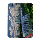 REFLECTIES VAN OZ Brisbane River Watervallen Magneet (Verticaal)