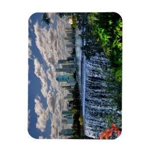 REFLECTIES VAN OZ Brisbane River Watervallen Magneet