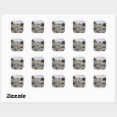 Reflecties van Pemaquid 1 Ronde Sticker (Vel)
