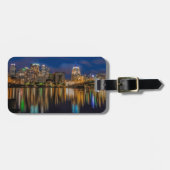 Reflecties van Pittsburgh Bagagelabel (Voorkant horizontaal)