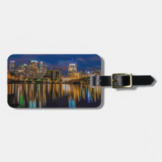 Reflecties van Pittsburgh Bagagelabel