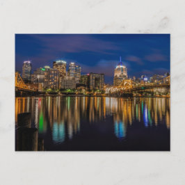 Reflecties van Pittsburgh Briefkaart