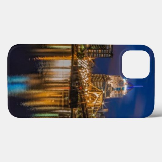 Reflecties van Pittsburgh Case-Mate iPhone Case (Achterkant (horizontaal))