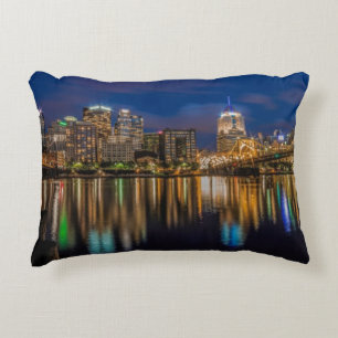 Reflecties van Pittsburgh Decoratief Kussen