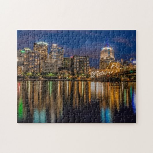 Reflecties van Pittsburgh Legpuzzel (Horizontaal)
