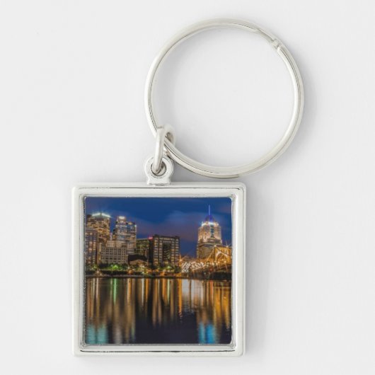 Reflecties van Pittsburgh Sleutelhanger (Voorkant)