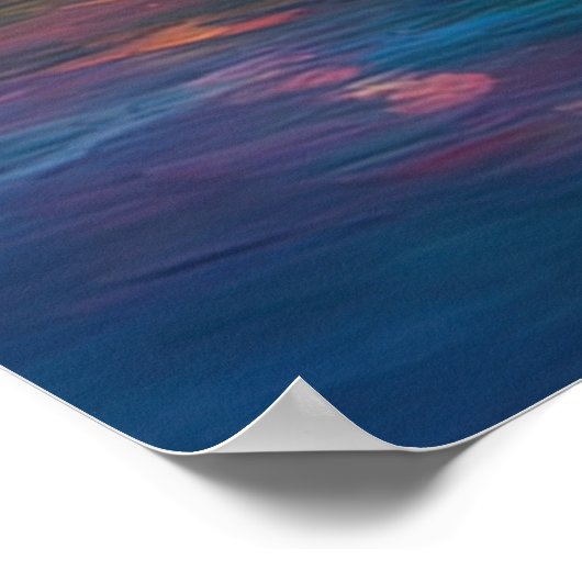 Reflecties van schoonheid, Sunset's Magic Poster (Hoek)