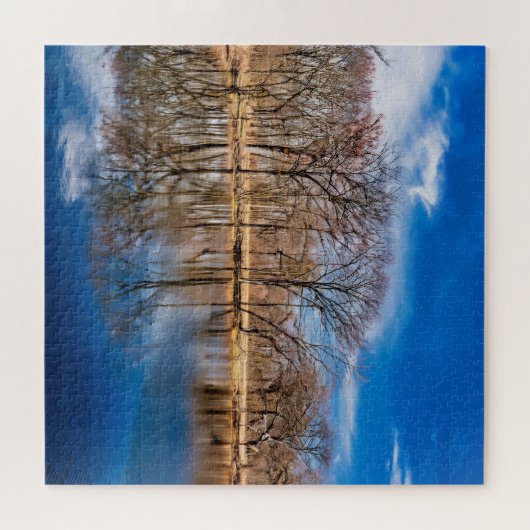 Reflecties van sereniteit legpuzzel (Horizontaal)