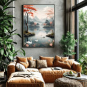 Reflecties van sereniteit poster