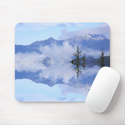 reflecties van trinity Alps..... Muismat (Met muis)