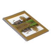 Reflecties van Vermont Barn Notitieboek (Rechterzijde)