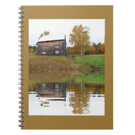 Reflecties van Vermont Barn Notitieboek