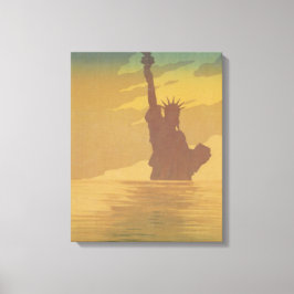 Reflecties van vrijheid canvas afdruk