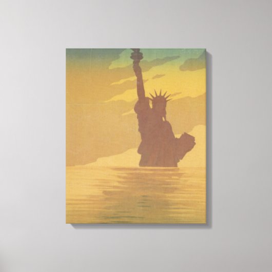 Reflecties van vrijheid canvas afdruk (Voorkant)