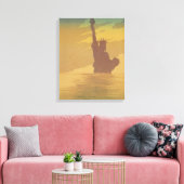 Reflecties van vrijheid canvas afdruk (Insitu (Woonkamer))