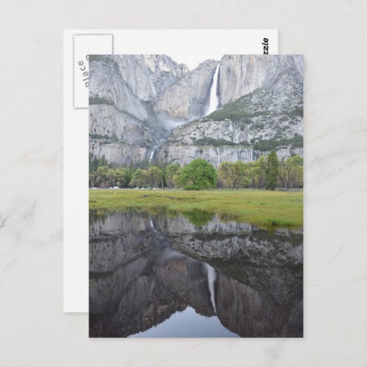 Reflecties van Yosemite-Herfsten Briefkaart (Voorkant / Achterkant)