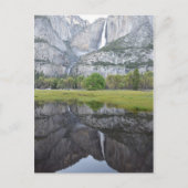 Reflecties van Yosemite-Herfsten Briefkaart (Voorkant)