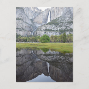 Reflecties van Yosemite-Herfsten Briefkaart