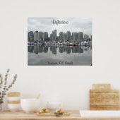 Reflecties - Vancouver, B.C. Poster (Keuken)