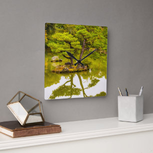 Reflecties Vierkante Klok