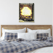 Reflecties voor binnenste sterkte canvas afdruk (Insitu (Slaapkamer))