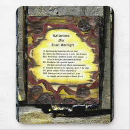 Reflecties voor binnenste sterkte muismat