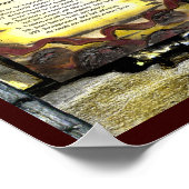 Reflecties voor binnenste sterkte poster (Hoek)