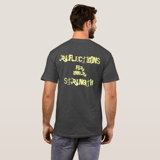 Reflecties voor binnenste sterkte t-shirt (Achterkant volledig)
