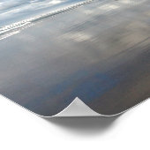 Reflecties voor de Stille Oceaan - Inspirerend cit Poster (Hoek)