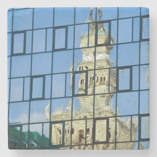 Reflecties voor gebouwen stenen onderzetter (Voorkant)