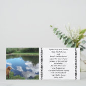 Reflecties Weddenschappen Kaart (Staand voorkant)