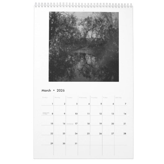 Reflectiesalender Kalender (Mar 2026)