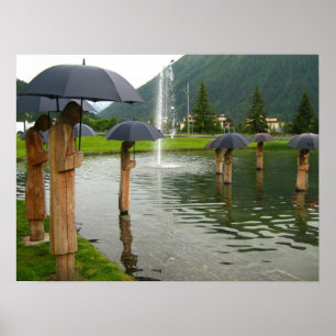 reflectieve meditatie ! poster