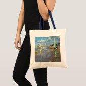 Reflection Bray Dunes France Tote Bag (Voorkant (product))